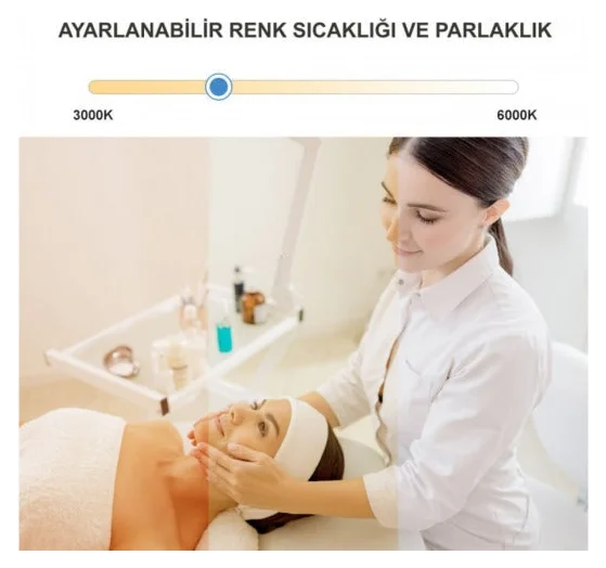Ay Model Sedye Yanı Kalıcı Makyaj Dövme Işığı 28 inch | MC-4355 - Küçük Önizleme 2