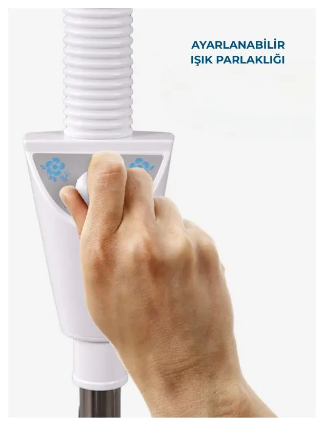 Ayaklı Led Işıklı Büyüteçli Loop Lamba - Küçük Önizleme 6