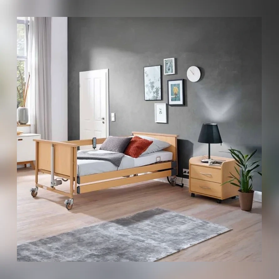 Burmeier Dali – 4 Motorlu Alman Hasta Karyolası - MCARIS Medikal platinum Seri Hasta Yatakları