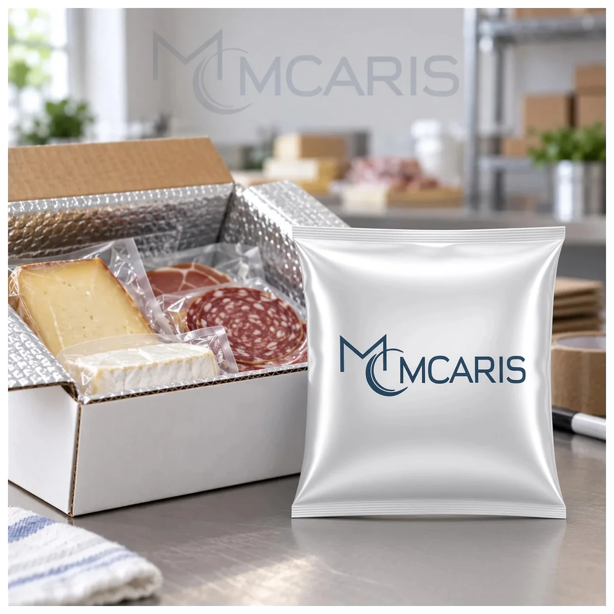 Buz Jeli Soğutucu Paket - Soft Ice Pack Jel Buz Torbası (Gümüş Beyaz) (Kargo Hariç) - Küçük Önizleme 2