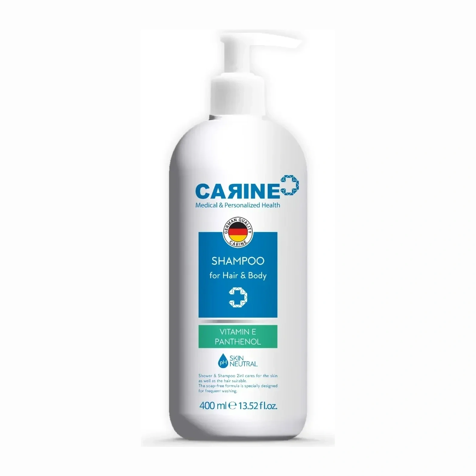 CARINE 2’si 1 Arada Şampuan 400 Ml - MCARIS Medikal Medikal Kozmetik