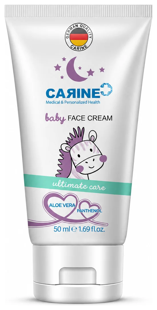 Carine Bebek Yüz Kremi 50 ml - Hassas yüz nemi - Küçük Önizleme 2