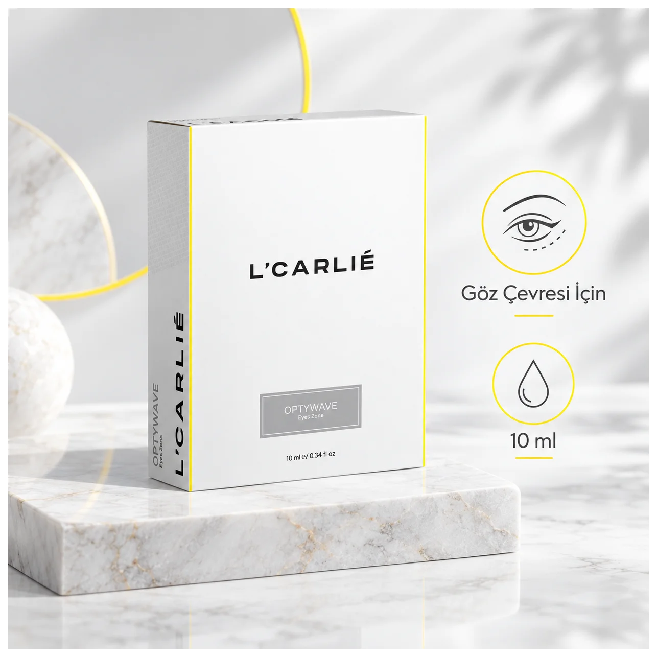 L'Carlie OptyWave Göz Roll-On - Aydınlatıcı göz bakımı - Küçük Önizleme 3
