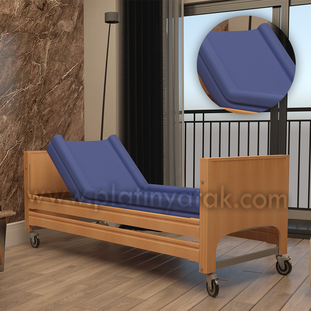 (P50) 45° Ultra Pozisyon Veren Boru Tipi Havalı Yatak - MCARIS Medikal platinum Seri Havalı Yatak Sistemleri