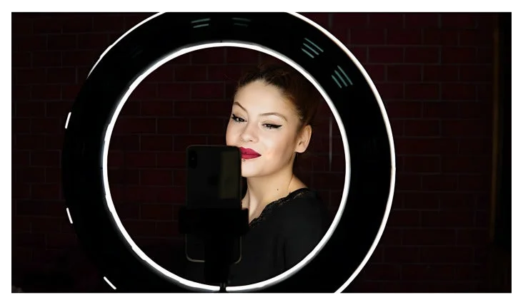 Ring Light Led Lamba Tripotlu 18 inch 72 watt | MC-4350 - Küçük Önizleme 7